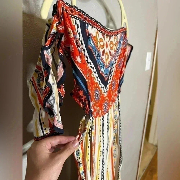 Flying Tomato NWT Colorful Cutout Jumpsuit Small - Picture 4 of 7